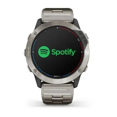 Смарт-годинник Garmin quatix 6x Solar Titanium