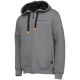 Реглан Savage Gear Classic Zip Hoodie XXL Grey Melange