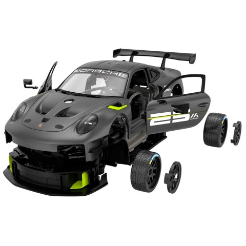 Машинка-конструктор Rastar Porsche 911 GT2 RS Clubsport 25 1:18. Сірий