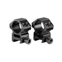 Кільця Discovery Scope Mount Rings Low Profile For Picatinny 1inch(25,4) (180208)