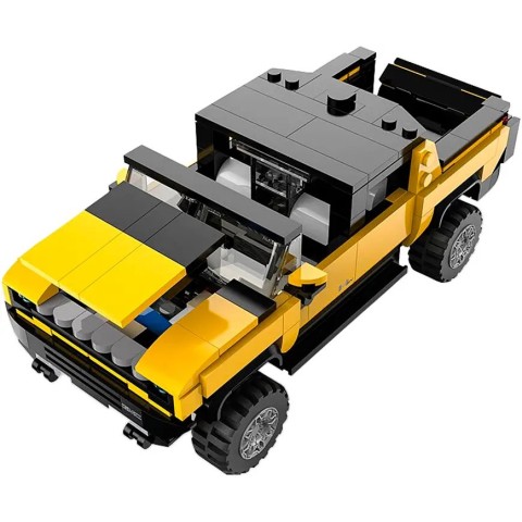 Машинка Rastar Hummer EV конструктор bricks 1:30 ц:оранжевый