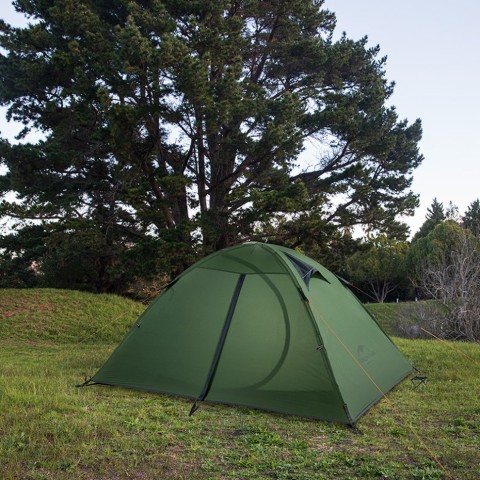 Намет двомісний ультралегкий Naturehike NH15Z006-P, темно-зелений