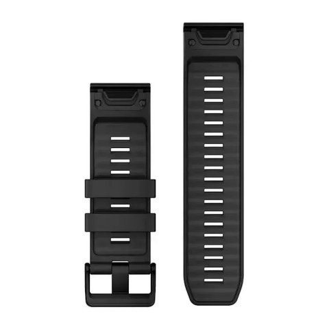 Ремінці для годинника Garmin QuickFit 26 силіконові чорні
