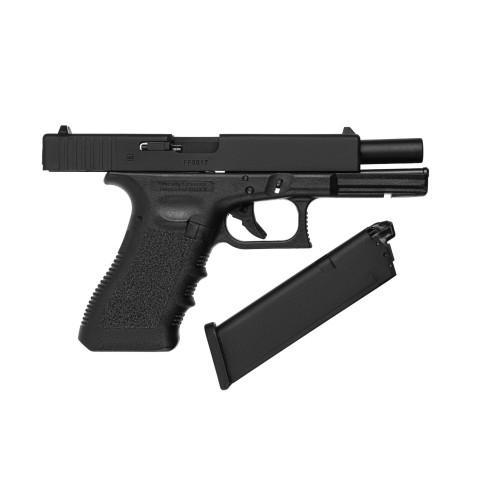 Пневматический страйкбольный пистолет Umarex Glock17 кал. 6мм. Gas Blowback