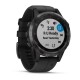 Смарт-часы Garmin fenix 5 Plus Sapphire черные с черным ремешком