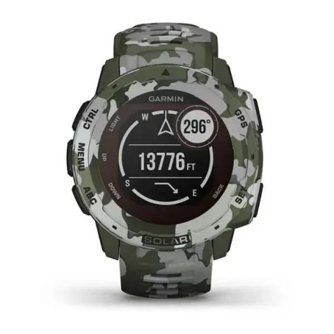 Смарт-годинник Garmin Instinct Solar Camo Edition Lichen