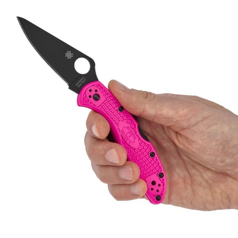 Ніж Spyderco Delica, S30V, ц:pink