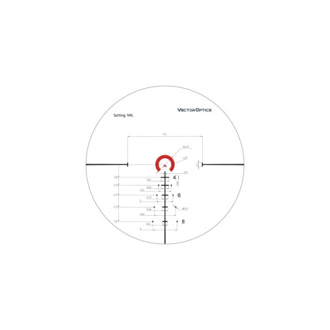 Оптический прицел Vector Optics Continental 1-6x28 (34mm) illum. FFP Tactical