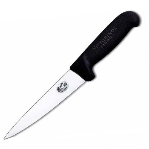 Кухонний ніж Victorinox Fibrox Sticking лезо 16см з чорн. ручкою