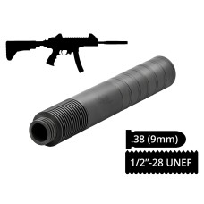 Глушник AFTactical S44N60 6 сепараторів .38 (9мм) 1/2x28 UNEF AKDAS SA-9HP