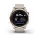 Смарт-годинник Garmin fenix 7S Pro Sapphire Solar Edition ніжно-золотистий зі світло-пісочним ремінцем