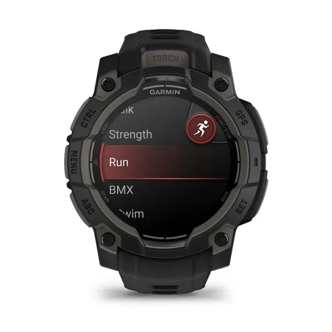 Смарт-годинник Garmin Instinct 3 (45 мм) AMOLED чорний