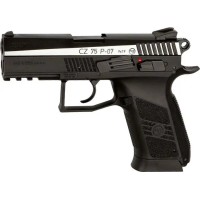 Пістолет пневматичний ASG CZ 75 P-07 Duty Nickel Blowback CO2 BB кал. 4.5 мм