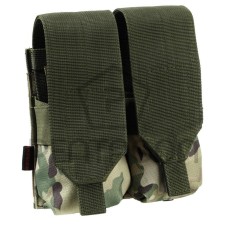 Чехол для магазина Pentagon, MOLLE, MultiCam, двойной