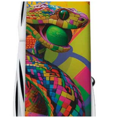 Ніж Victorinox Swiss Army Huntsman Zodiac Змія-тенісист