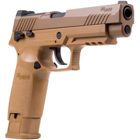 Пистолет пневматический Sig Sauer Air P320 Blowback M17 Coyote Tan кал. 4.5 мм