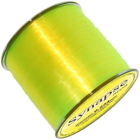 Леска Katran Synapse Neon 1000m (neon-yellow) 0.234mm 9.55lb