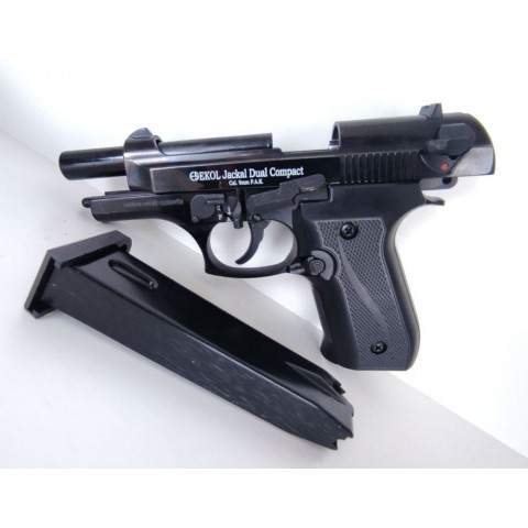 Стартовий пістолет Ekol Jackal Dual Compact AUTO Black УЦІНКА