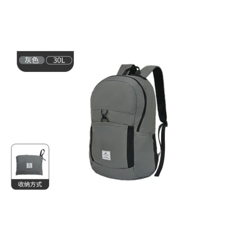 Рюкзак компактний надлегкий Naturehike NH17A017-B Yunyan, 30 л, сірий