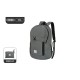 Рюкзак компактний надлегкий Naturehike NH17A017-B Yunyan, 30 л, сірий