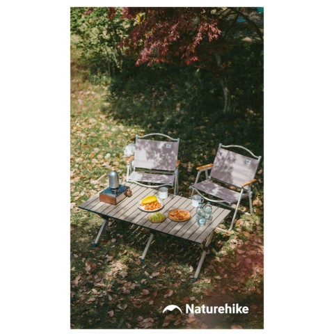 Складаний стіл Naturehike Star Jane T01 CNK2550JJ018, 119х60 см, вуглецева сталь, чорний