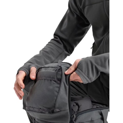 Флисовая кофта Arc’teryx Naga Hoody Full Zip M Wolf