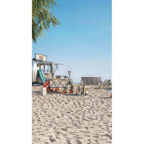 Акумуляторний візок з двигуном від павербанку Litheli (2шт УМБ Litheli Power Bank 20000 mAh, 45 W в комплекті)