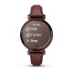 Смарт-часы Garmin Lily 2 Classic темно-бронзовые с шелковичным кожаным ремешком