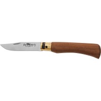 Нож Old Bear Gift Box - Classic M, sheath in leather ц:walnut