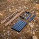 Розкладний стіл великий Naturehike CNK2300JU010, алюміній, чорний