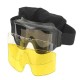 Очки Pro Airsoft 3 Glasses - черный