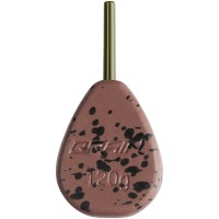 Грузило Brain In-Line Flat Lead 120g 2шт/уп brown