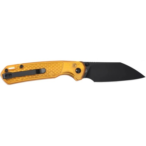 Ніж CJRB Pyrite-Light Black Blade, AR-RPM9, FRN yellow