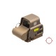 Приціл коліматорний EOTech Tan 68MOA/1MOA (дві точки) сумісний з NV