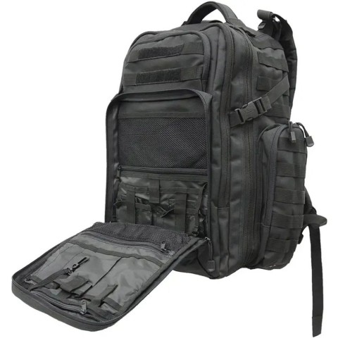 Рюкзак Leapers 3-Day, 1200D, дволямковий black