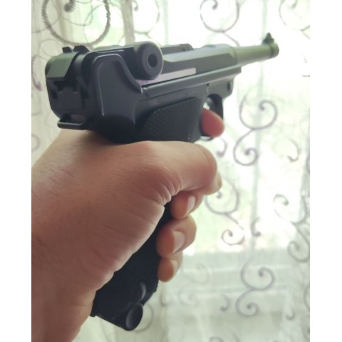 Пневматичний пістолет KWC P08 Blowback бу