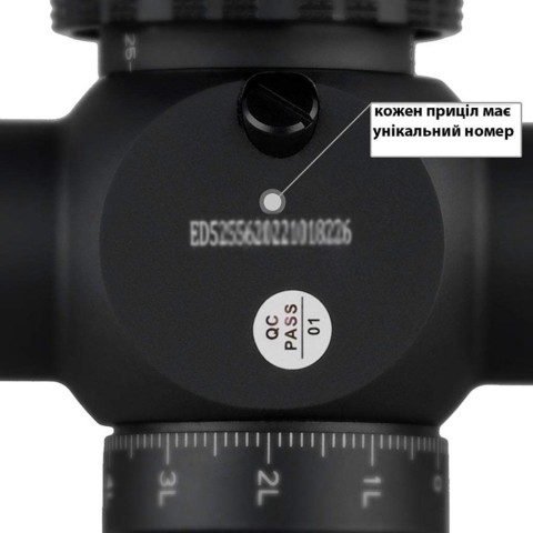 Discovery Optics ED-AR 1-6x24 IR FFP (30 мм, підсвічування)