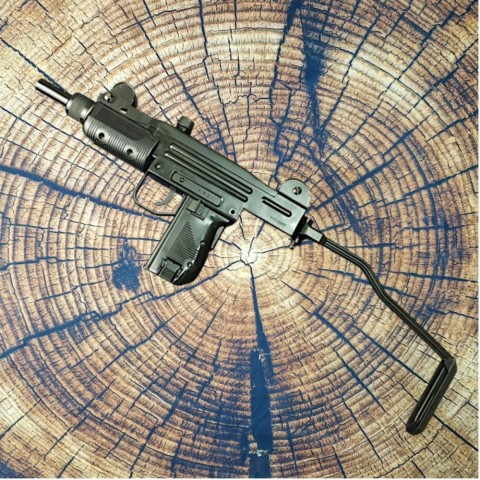 Пневматичний пістолет-кулемет KWC KMB-07 UZI Blowback бу