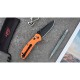 Ніж складаний туристичний Ganzo G7393P (8.7 см) 440C / G10 помаранчевий текстурований