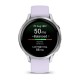 Смарт-часы Garmin Venu 4 (41 мм) серебристый с силиконовым ремешком барвинкового цвета