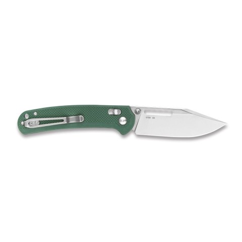 Ніж складаний туристичний Ganzo G768 (8.8 см) D2 / G10 синьо-зелений