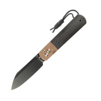 Ніж Artisan Holm, AR-RPM9, Rose Gold PVD Steel+Ebony Inlay