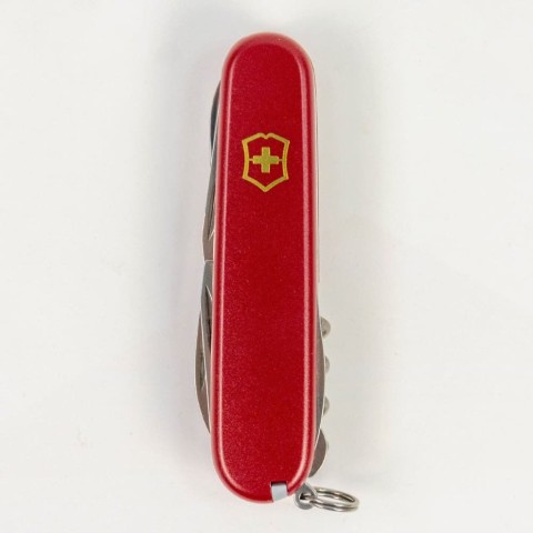 Ніж Victorinox Climber Mat 91мм,14функ,черв мат,жовт.лого