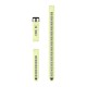 Ремешки для часов Garmin QuickFit 20 силиконовые лимонно-желтый (из 3 частей, для дайвинга)