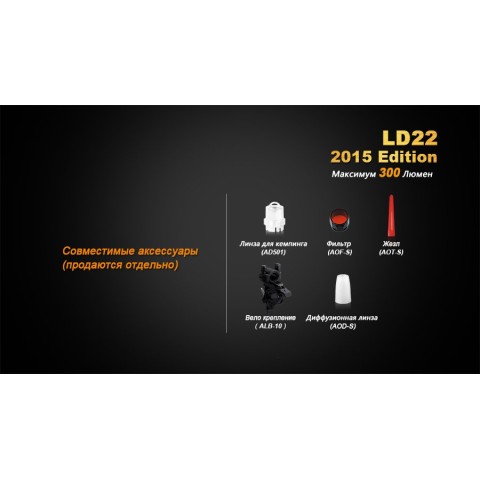 Ліхтар ручний Fenix LD22 G2 2015