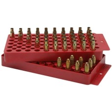 MTM Universal Reloading tray box red - Подставка для релоадинга универсальная на 50 гильз
