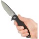 Нож CJRB Taiga, G10, ц:black