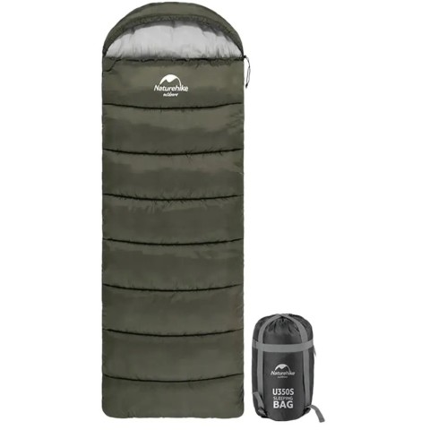 Спальный мешок Naturehike U350S L NH20MSD07 dark green