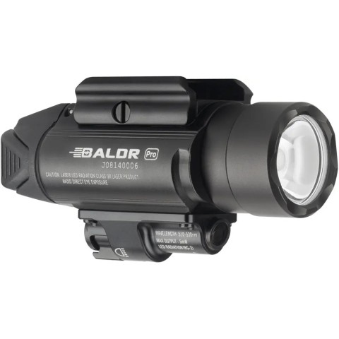 Фонарь с ЛЦУ Olight Baldr Pro Green Laser Black