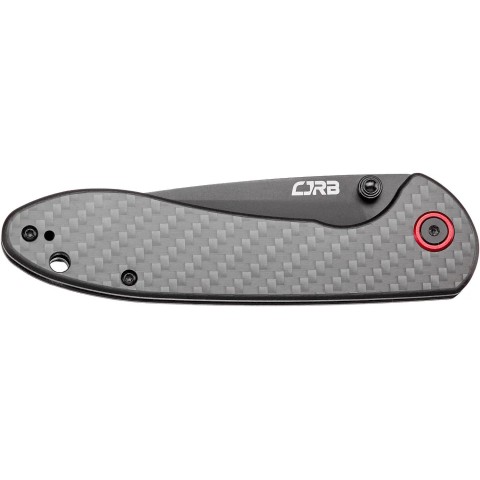 Нож CJRB Feldspar Black Blade Carbon Fiber
